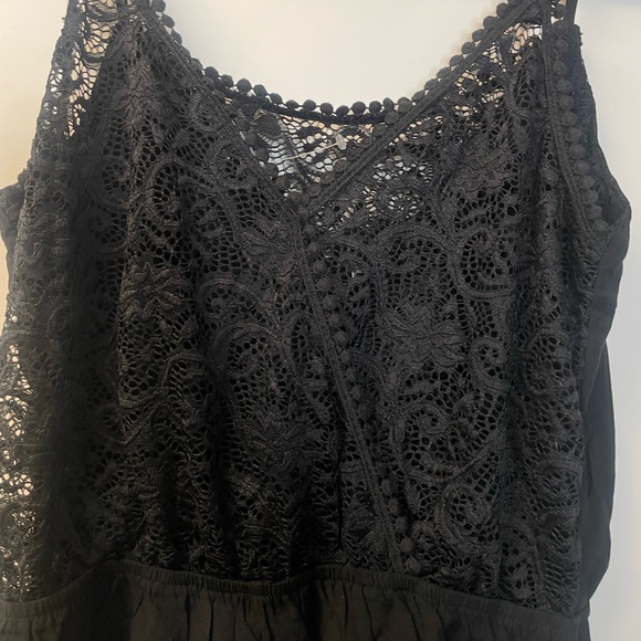 SOLD Offline New Black Ambiance Romper. Can be worn two ways. Ships in Gift Box - Picture 14 of 16